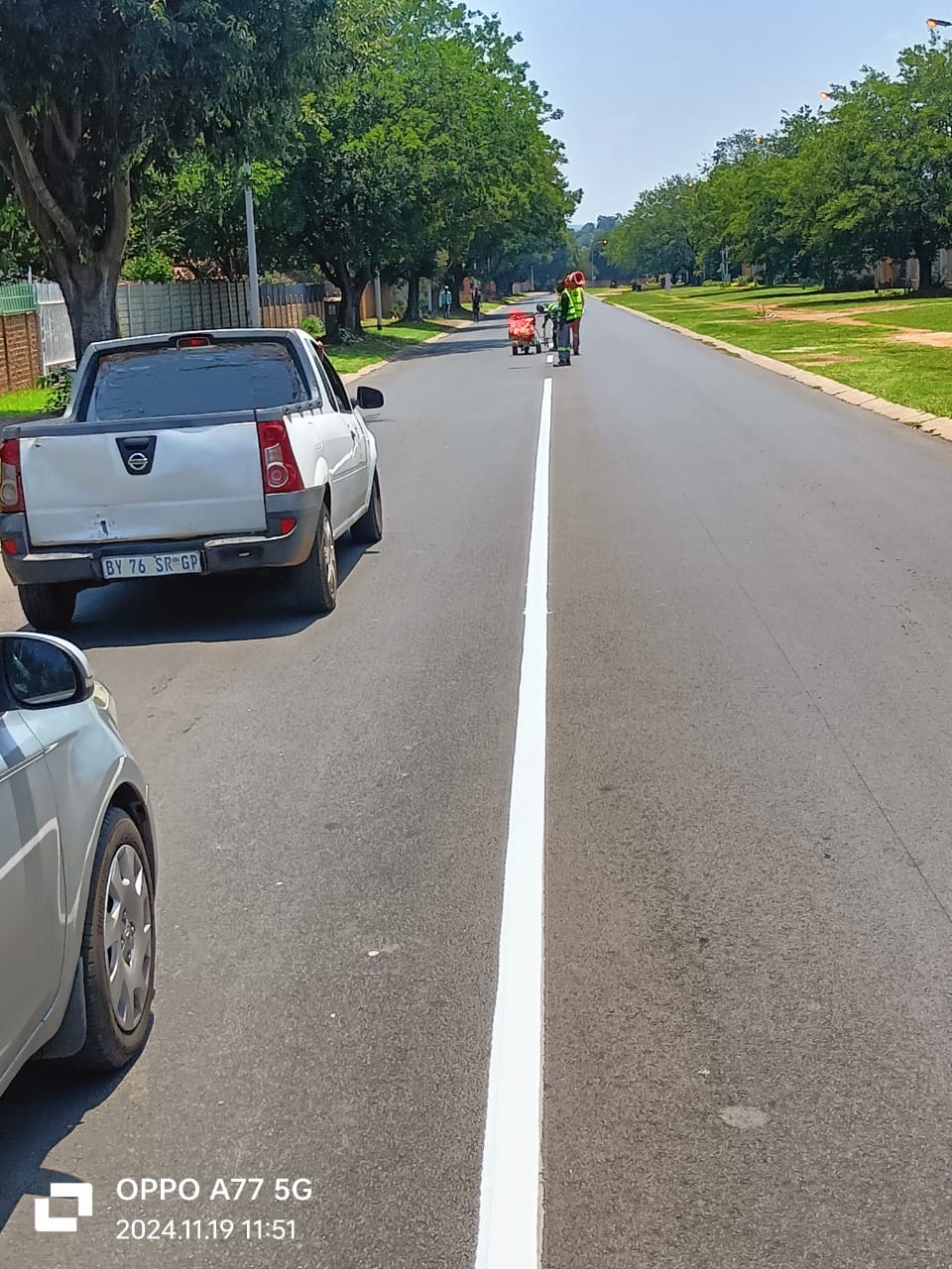 road marking Project