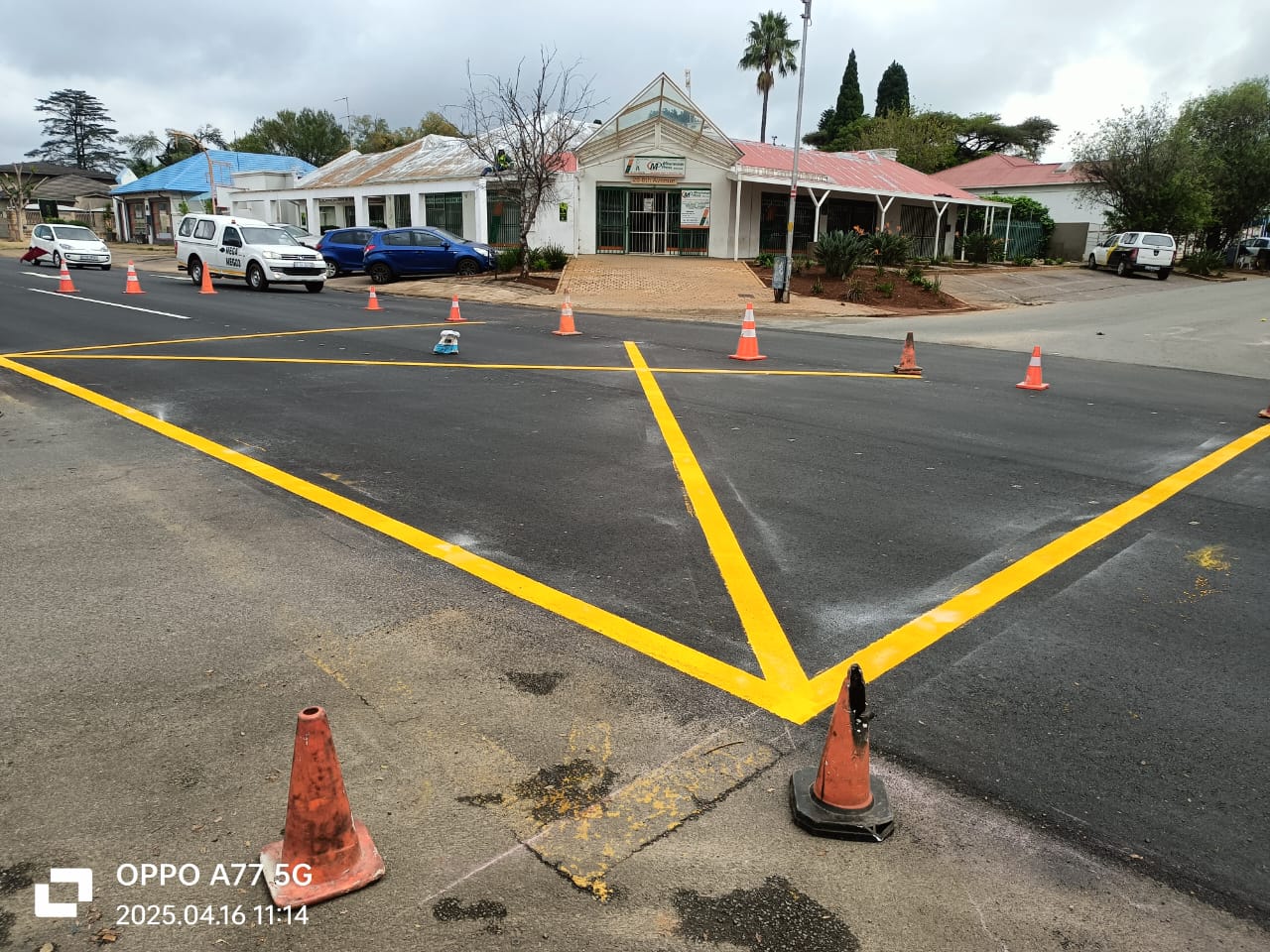 road marking Project