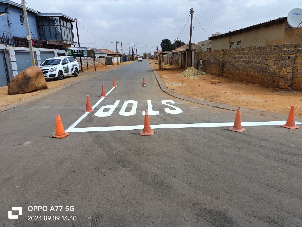 road marking Project